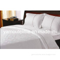 Embroidery Hote Flat Sheet/White Hotel Flat Sheet/Bed Sheets (YNL084)